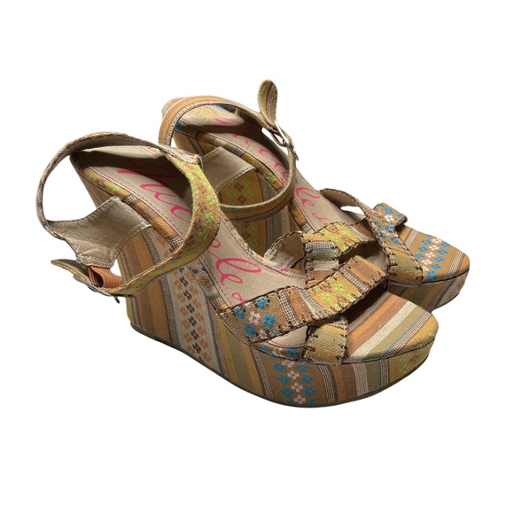 Nicole lee platform wedge size 10 - Picture 4 of 11